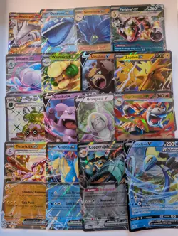 100+ Pokemon Card Lot AUTHENTIC Guaranteed V VMAX EX GX + 25 Holos NO DUPLICATES - Image 2