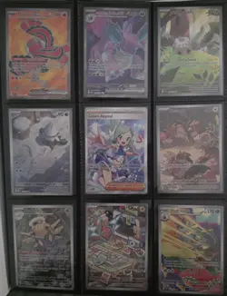 200+ Pokemon Card Full Art And EX Binder Collection - Image 1