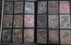 200+ Pokemon Card Full Art And EX Binder Collection - Image 3