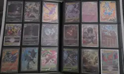 200+ Pokemon Card Full Art And EX Binder Collection - Image 5