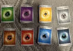 Lot of 100+ Pokemon Energy Cards Mixed - Near Mint NM- see description 2024 - Image 1