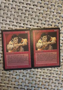 Gray Ogre Beta & Alpha Limited Edition MTG Magic Card - Image 1