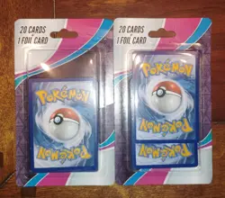 POKEMON 2 Packs (21 Cards Each) Foil Card Guaranteed MJ Holdings Authentic NEW - Image 1