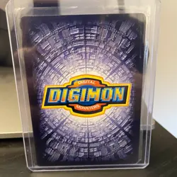 VINTAGE 2002 Blackwargrowlmon BO-223 HOLO FOIL DIGI BATTLE CARD NM - Image 2