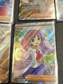 Lot 10x Pokemon Trainer & Supporter Cards Full Art Cards TCG - Image 3