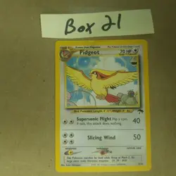 Pidgeot 2/18 - Southern Islands - VINTAGE WOTC Pokemon Card - MP/HP - Image 1