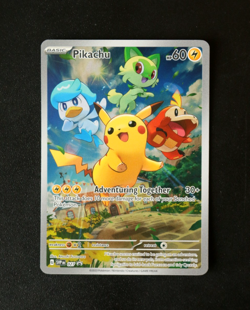 Pokemon Card TCG - Pikachu SVP027 - Paldea Evolved - Black Star Promo - NM ⭐ - Image 1