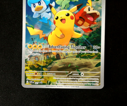 Pokemon Card TCG - Pikachu SVP027 - Paldea Evolved - Black Star Promo - NM ⭐ - Image 3