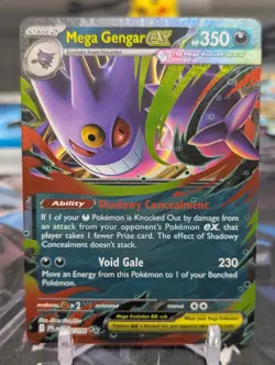 Mega Gengar EX - 056/094 PFL - Phantasmal Flames Near Mint Card - Image 1