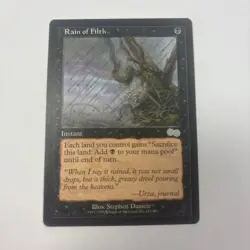 Rain of Filth LP Urza's Saga 151 / 350 Instant Black Mana English Regular - Image 1