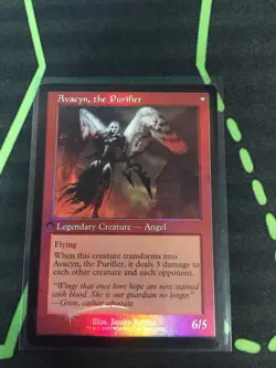 MTG Magic The Gathering Archangel Avacyn Foil Retro Frame Boros Angel Commander - Image 2