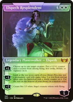 MTG Streets Of New Capenna Elspeth Resplendent x1 Showcase Mythic NM/M - Image 1