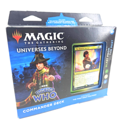 Sealed Universes Beyond Doctor Who Commander Deck First 8 Blast from The Past - Image 1