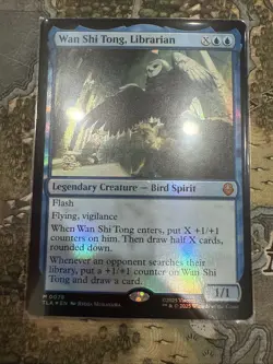 Wan Shi Tong, Librarian (Prerelease Foil) Near Mint - Magic: The Gathering - Image 1