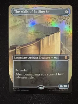 The Walls of Ba Sing Se (Borderless Foil) Mythic MTG Avatar - Image 1