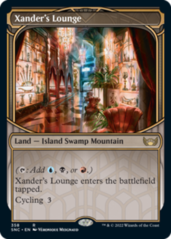 Near Mint x 1 Xander's Lounge - Foil - Showcase Streets of New Capenna Variants - Image 1