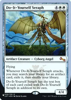 Do-It-Yourself Seraph - Foil - The List x1 Magic the Gathering 1x The List mtg c - Image 1