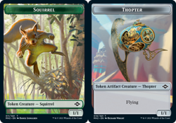 Squirrel Token // Thopter Token - Foil x1 NM Magic the Gathering 1x Modern Horiz - Image 1