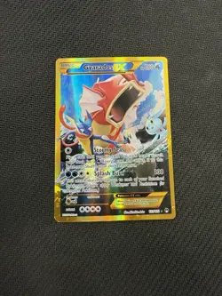 Pokemon Gyarados EX - XY BREAKpoint Secret Holo 123/122 - Image 1