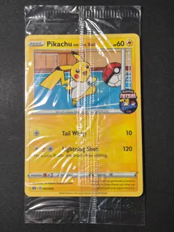 Pokemon Card Pikachu on the Ball 001/005 Futsal Soccer Promo Sealed @ eBay LIVE - Image 1