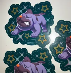 Pokemon Paldean Fates Maschiff Tech Stickers FREE SHIPPING - Image 2