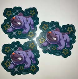 Pokemon Paldean Fates Maschiff Tech Stickers FREE SHIPPING - Image 4