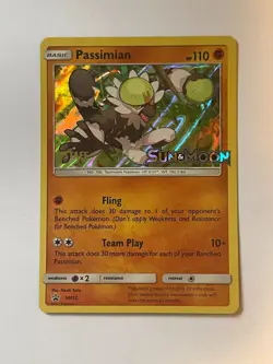 Passimian SM12 Sun & Moon Pre-release STAFF Promo - NM - Pokemon TCG - Image 1