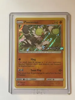 Passimian SM12 Sun & Moon Pre-release STAFF Promo - NM - Pokemon TCG - Image 3