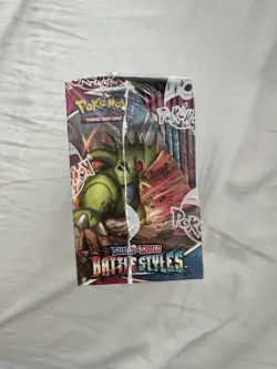 Pokemon Sword & Shield Battle Styles Booster Box - SWSH05 - Factory SEALED 820650818189 - Image 2