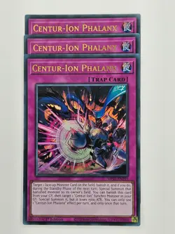 Yu Gi Oh - 3x MP25-EN295 Centur-Ion Phalanx - Ultra Rare - Image 1
