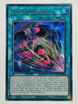 Yu Gi Oh - MP25-EN165 Nightmare Pain - Ultra Rare - Image 1