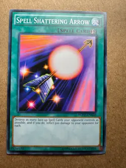 Spell Shattering Arrow YGLD-ENA28 Yugioh 1st Edition - Image 1