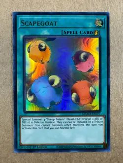 Scapegoat MAMA-EN077 Magnificent Mavens 1st Edition Yugioh NM - Image 1