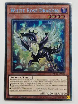 Yu Gi Oh - MP25-EN038 White Rose Dragon - Starlight Rare - Image 1