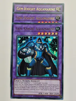 Yu Gi Oh - 3x BLMM-EN137 Gem-Knight Aquamarine - Ultra Rare - Image 1