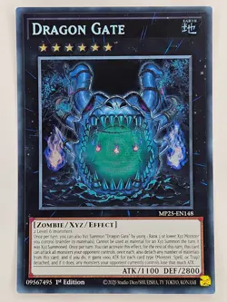 Yu Gi Oh - MP25-EN148 Dragon Gate - Prismatic Secret Rare - Image 1
