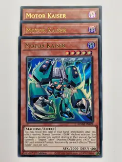 Yu Gi Oh - 3x BLMM-EN028 Motor Kaiser - Ultra Rare - Image 1