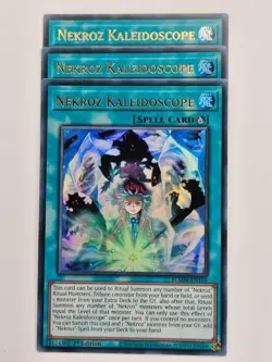 Yu Gi Oh - 3x BLMM-EN166 Nekroz Kaleidoscope - Ultra Rare - Image 1