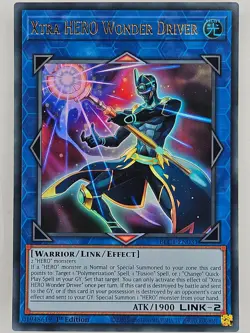 Yu Gi Oh - BLC1-EN031 Xtra Hero Wonder Driver - Gold Ultra Rare - Image 1