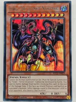 Yu Gi Oh - BLC1-EN029 Yubel - The Ultimate Nightmare - Silver Ultra Rare - Image 1