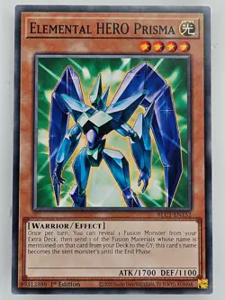 Yu Gi Oh - BLC1-EN152 Elemental Hero Prisma - Common/Short Run - Image 1