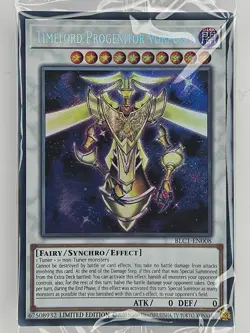 Yu Gi Oh - BLC1-EN008 Timelord Progenitor Vorpgate - Secret Rare - SEALED - Image 1