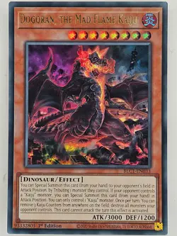 Yu Gi Oh - BLC1-EN033 Dogoran, The Mad Flame Kaiju - Gold Ultra Rare - Image 1
