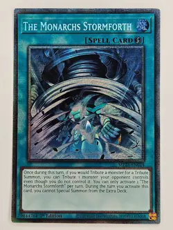Yu Gi Oh - MP25-EN024 The Monarchs Stormforth - Starlight Rare - Image 1