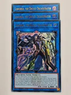 Yu Gi Oh - 3x BLMM-EN094 Longirsu, The Orcust Orchestrator - Ultra Rare - Image 1