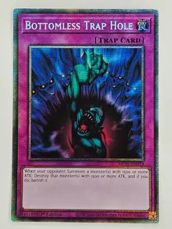 Yu Gi Oh - MP25-EN018 Bottomless Trap Hole - Starlight Rare - Image 1