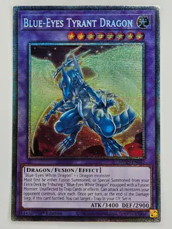 Yu Gi Oh - MP25-EN042 Blue-Eyes Tyrant Dragon - Starlight Rare - Image 1