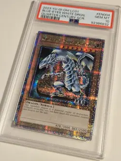 2023 Yu-Gi-Oh LC01-EN004 Blue Eyes White Dragon QCR PSA 10 QCSR 25th Anniversary - Image 3