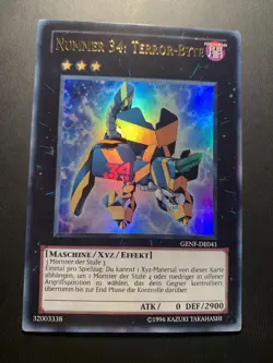 Yugioh! Nummer 34: Terror-Byte Ultra Rare - GENF-DE041 Unlimited - Deutsch - Image 1