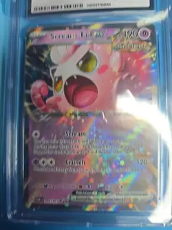 Pokemon TCG Scream Tail EX Twilight Masquerade Card 094/167 CGC 8.5 - Image 2